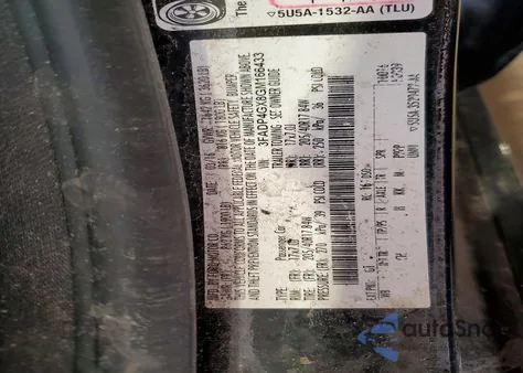 2016 Ford Fiesta St z USA, uszkodzony, nr VIN 3FADP4GX8GM166433